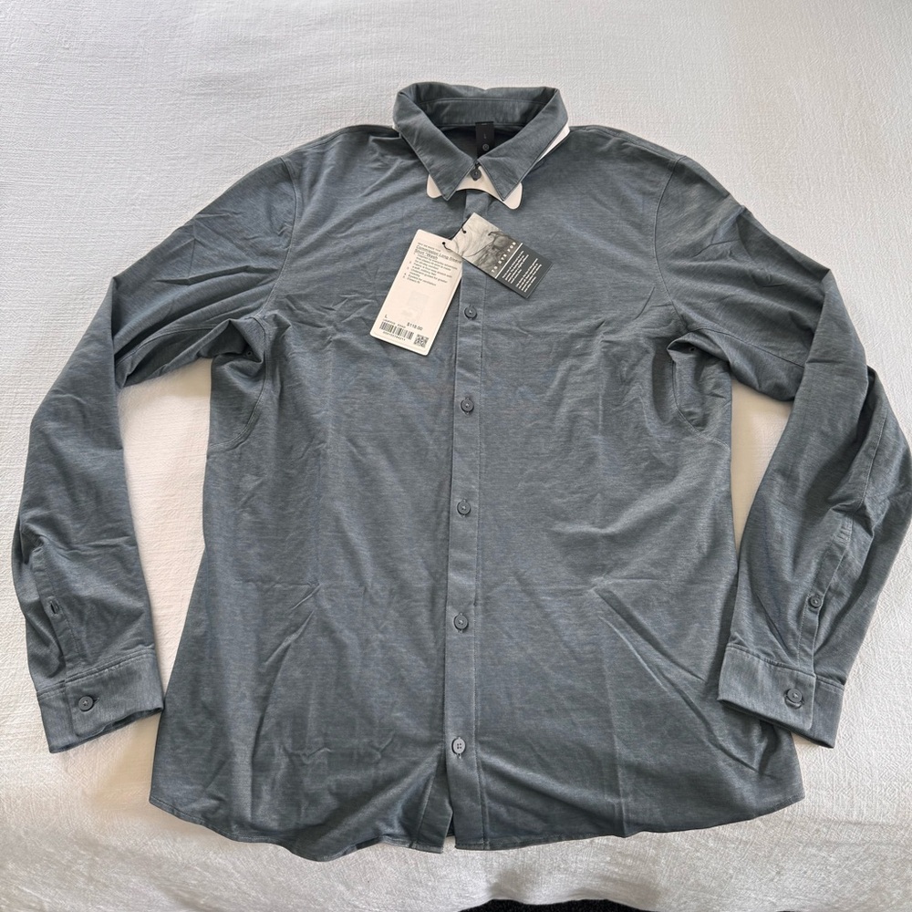 Men’s Lululemon Commission Long Sleeve Button Up - NWT